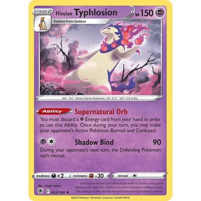 Hisuian Typhlosion - Astral Radiance (Holo Rare) [ASR-52] English / Near Mint / Normal