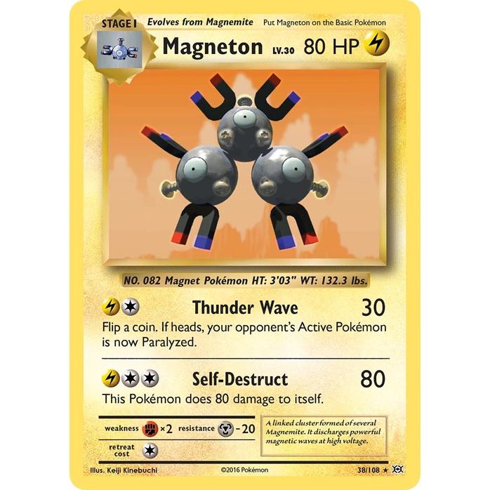 Magneton - Evolutions (Holo Rare) [EVO-38] English / Near Mint / Normal