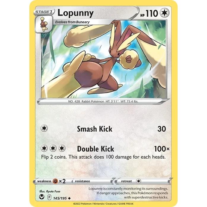 Lopunny - Silver Tempest (Uncommon) [SIT-145] English / Near Mint / Normal