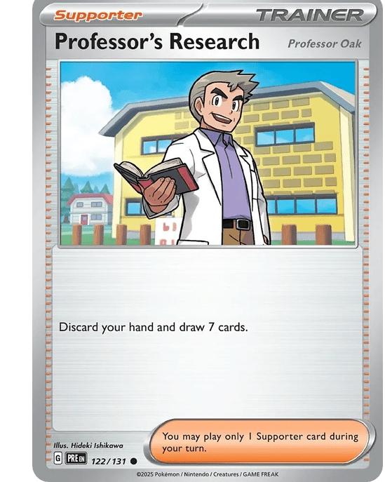 Professor's Research - Prismatic Evolutions (Common) [PRE-122] English / Near Mint / Normal