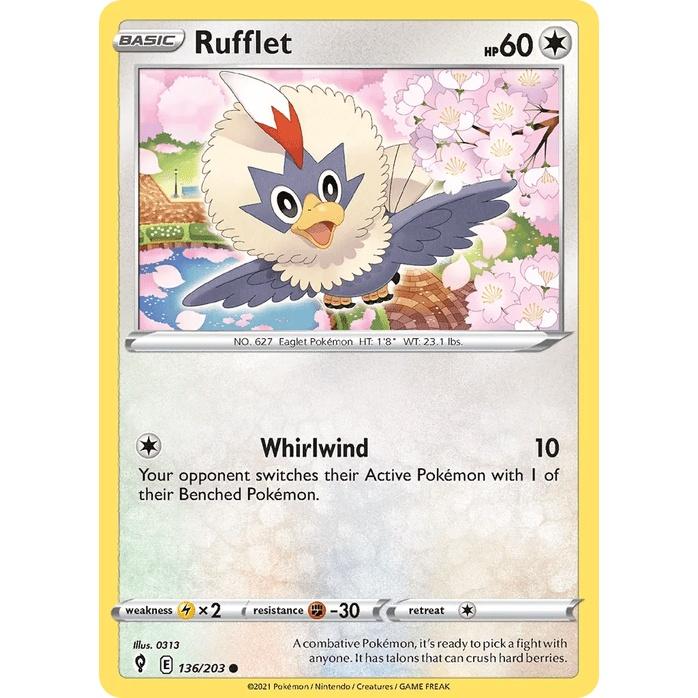 Rufflet - Evolving Skies (Common) [EVS-136] English / Near Mint / Normal