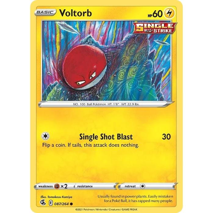 Voltorb - Fusion Strike (Common) [FST-87] English / Near Mint / Normal