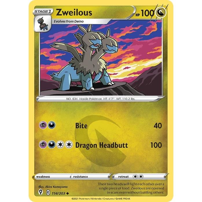 Zweilous - Evolving Skies (Uncommon) [EVS-114] English / Near Mint / Normal