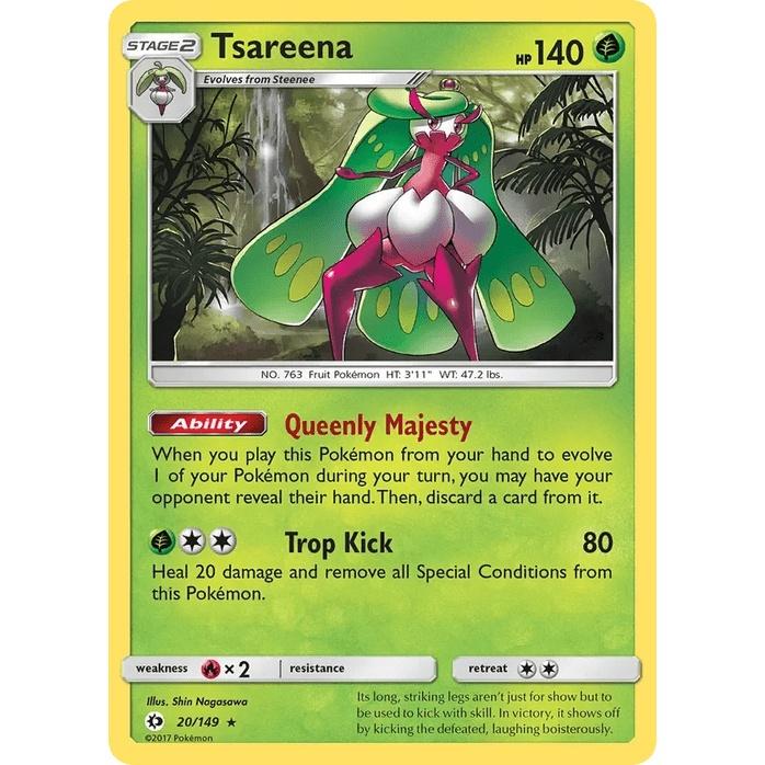 Tsareena 20/149 [Holo] - Sun & Moon Base Set (Engelsk / Near Mint)