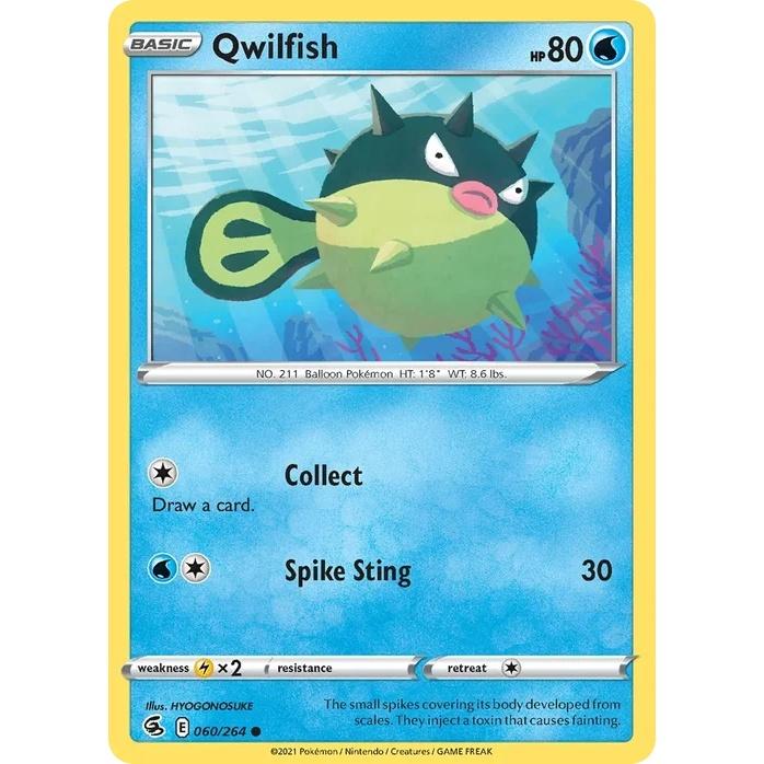 Qwilfish - Fusion Strike (Common) [FST-60] English / Near Mint / Normal
