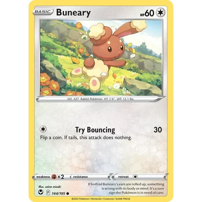 Buneary - Silver Tempest (Common) [SIT-144] English / Near Mint / Normal
