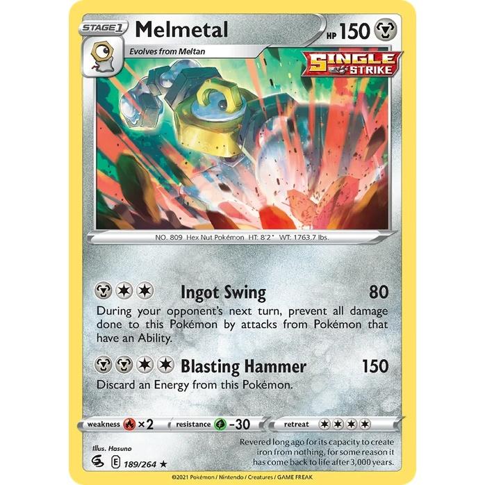 Melmetal - Fusion Strike (Holo Rare) [FST-189] English / Near Mint / Normal