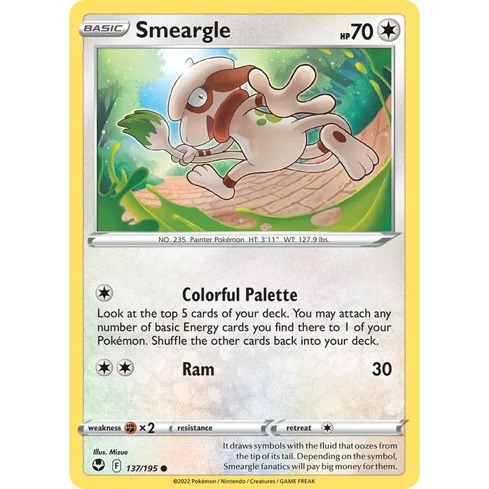 Smeargle - Silver Tempest (Common) [SIT-137] English / Near Mint / Normal