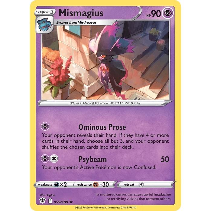 Mismagius - Astral Radiance (Rare) [ASR-59] English / Near Mint / Normal