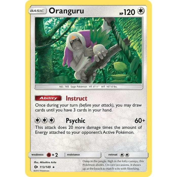 Oranguru 113/149 [Holo] - Sun & Moon Base Set (Engelsk / Near Mint)