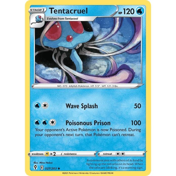 Tentacruel - Evolving Skies (Uncommon) [EVS-27] English / Near Mint / Normal