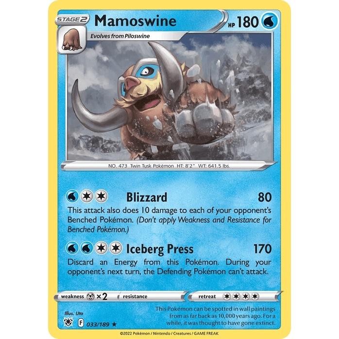 Mamoswine - Astral Radiance (Rare) [ASR-33] English / Near Mint / Normal