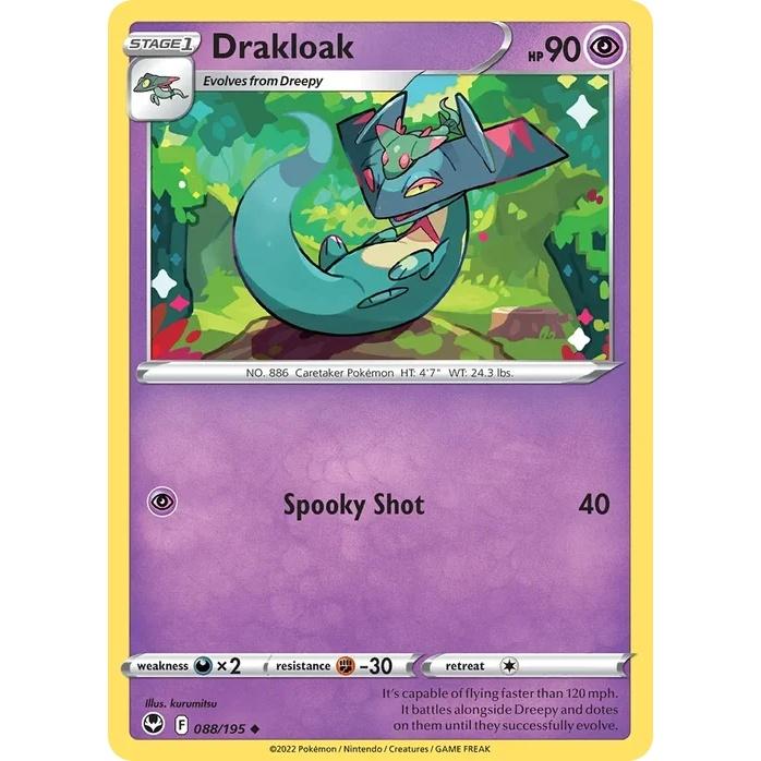 Drakloak - Silver Tempest (Uncommon) [SIT-88] English / Near Mint / Normal