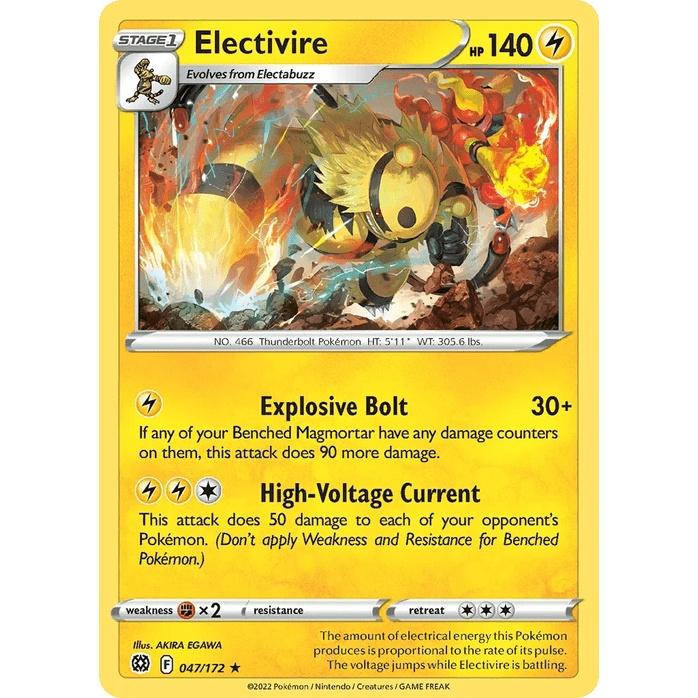 Electivire 47/172 - Brilliant Stars (Engelsk / Near Mint)