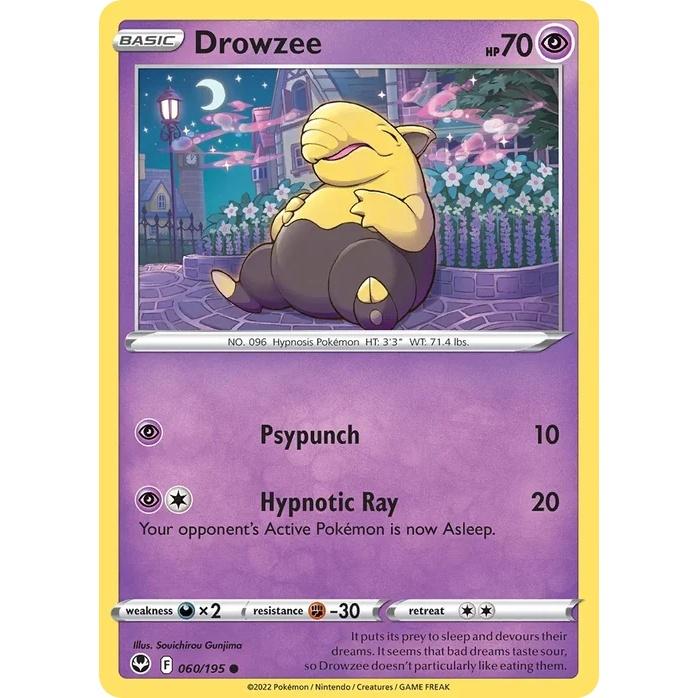 Drowzee - Silver Tempest (Common) [SIT-60] English / Near Mint / Normal