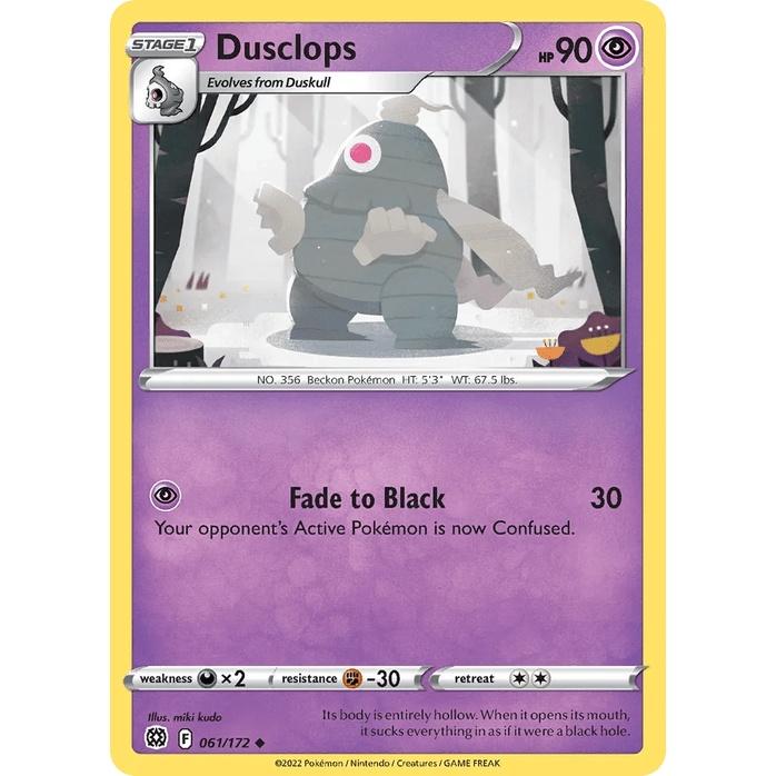 Dusclops 61/172 - Brilliant Stars (Engelsk / Near Mint)
