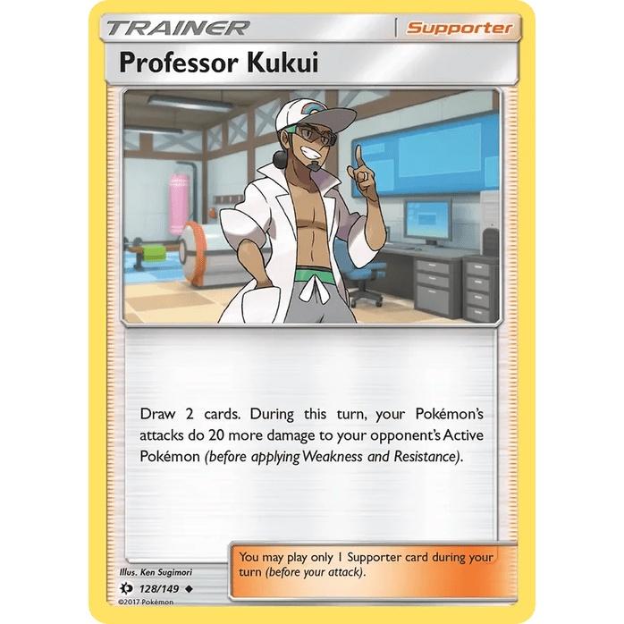 Professor Kukui 128/149 - Sun & Moon Base Set (Engelsk / Near Mint)