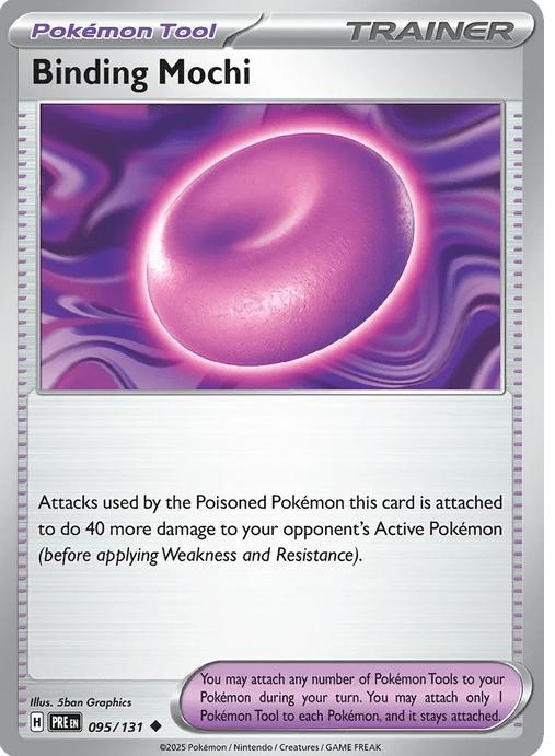Binding Mochi - Prismatic Evolutions (Uncommon) [PRE-95] English / Near Mint / Normal