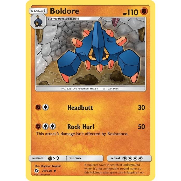 Boldore 70/149 - Sun & Moon Base Set (Engelsk / Near Mint)