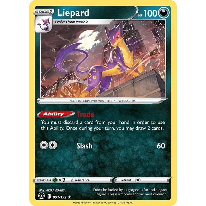 Liepard 91/172 - Brilliant Stars (Engelsk / Near Mint)