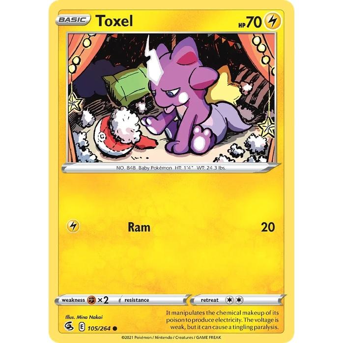 Toxel - Fusion Strike (Common) [FST-105] English / Near Mint / Normal