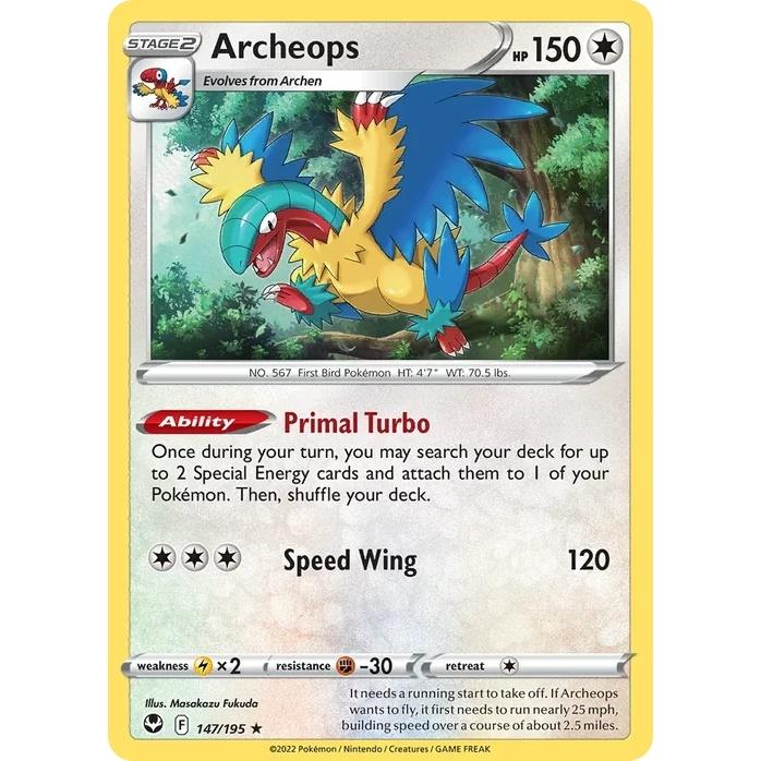 Archeops - Silver Tempest (Rare Holo) [SIT-147] English / Near Mint / Normal