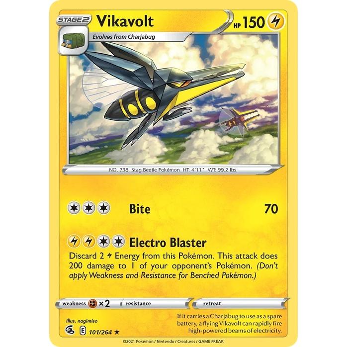 Vikavolt - Fusion Strike (Rare) [FST-101] English / Near Mint / Normal