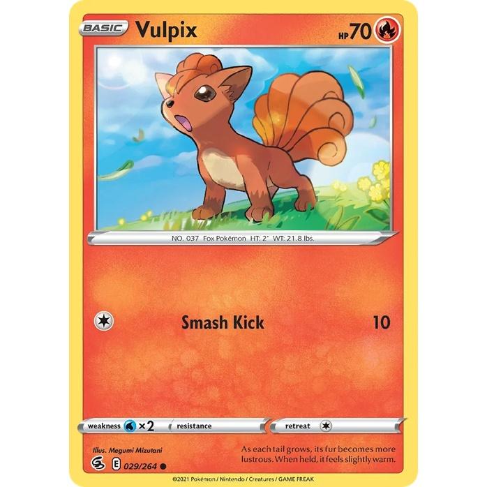 Vulpix - Fusion Strike (Common) [FST-29] English / Near Mint / Normal