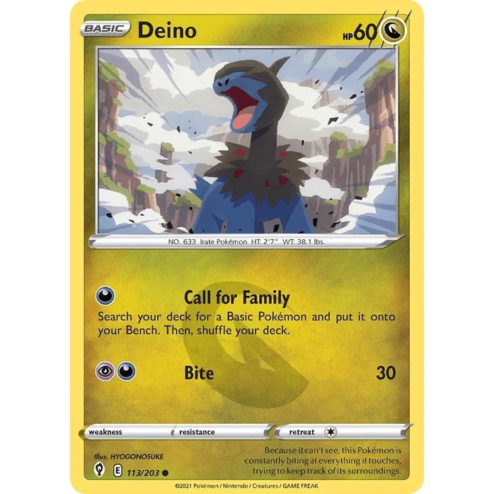 Deino - Evolving Skies (Common) [EVS-113] English / Near Mint / Normal
