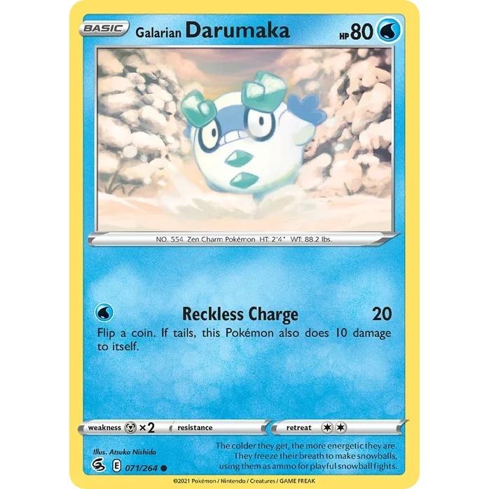 Galarian Darumaka - Fusion Strike (Common) [FST-71] English / Near Mint / Normal