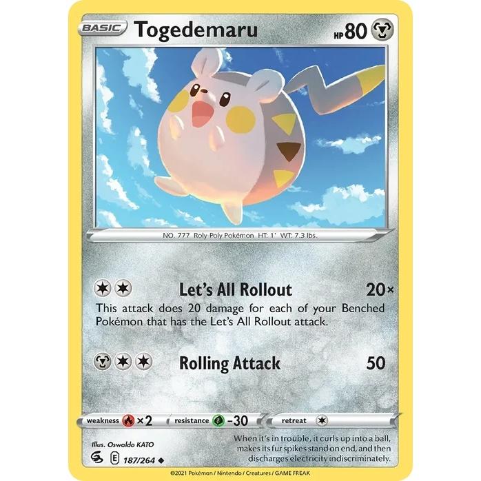 Togedemaru - Fusion Strike (Uncommon) [FST-187] English / Near Mint / Normal