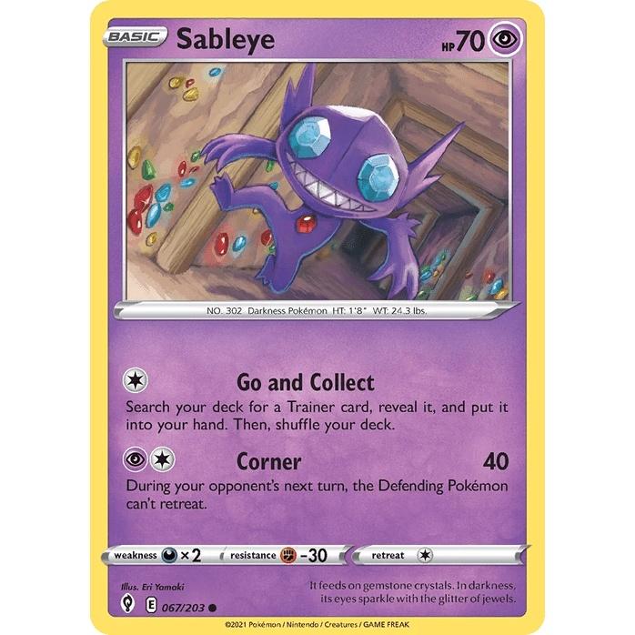 Sableye - Evolving Skies (Common) [EVS-67] English / Near Mint / Normal