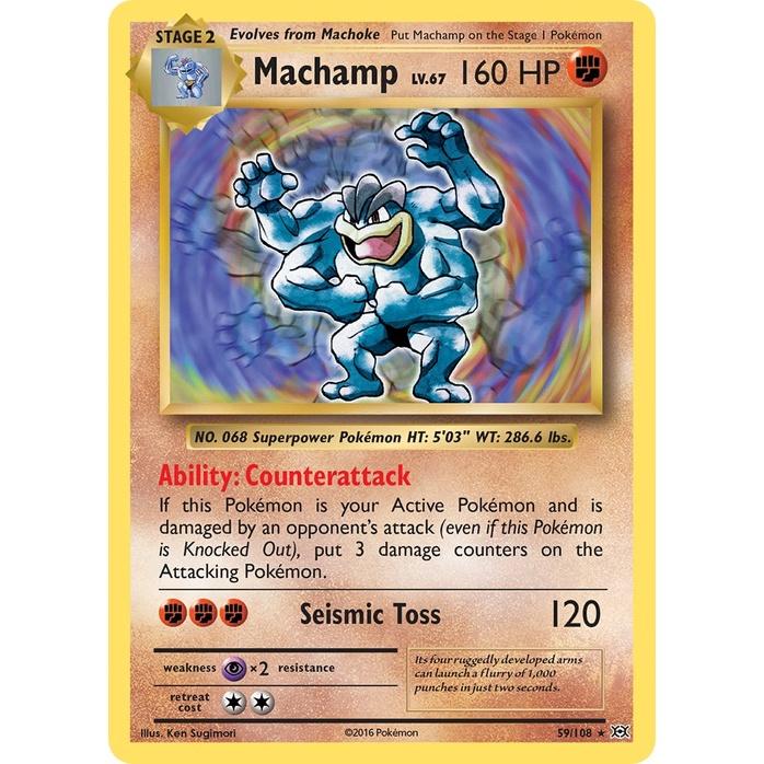 Machamp - Evolutions (Holo Rare) [EVO-59] English / Near Mint / Normal
