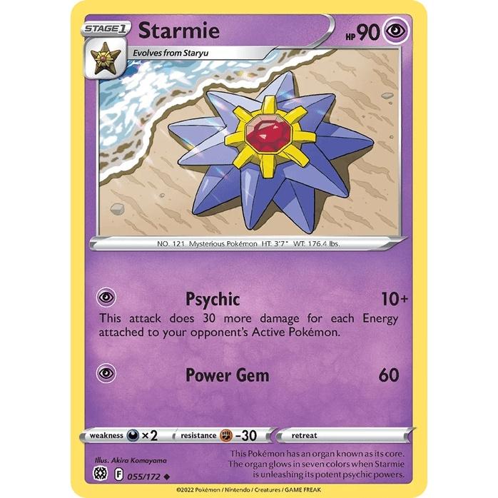 Starmie 55/172 - Brilliant Stars (Engelsk / Near Mint)