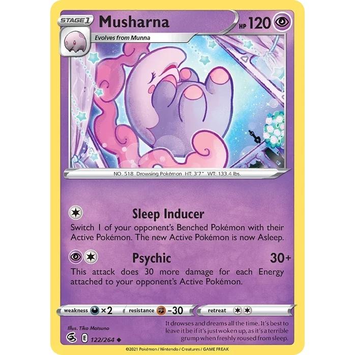 Musharna - Fusion Strike (Uncommon) [FST-122] English / Near Mint / Normal