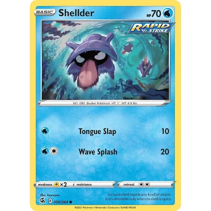 Shellder - Fusion Strike (Common) [FST-50] English / Near Mint / Normal