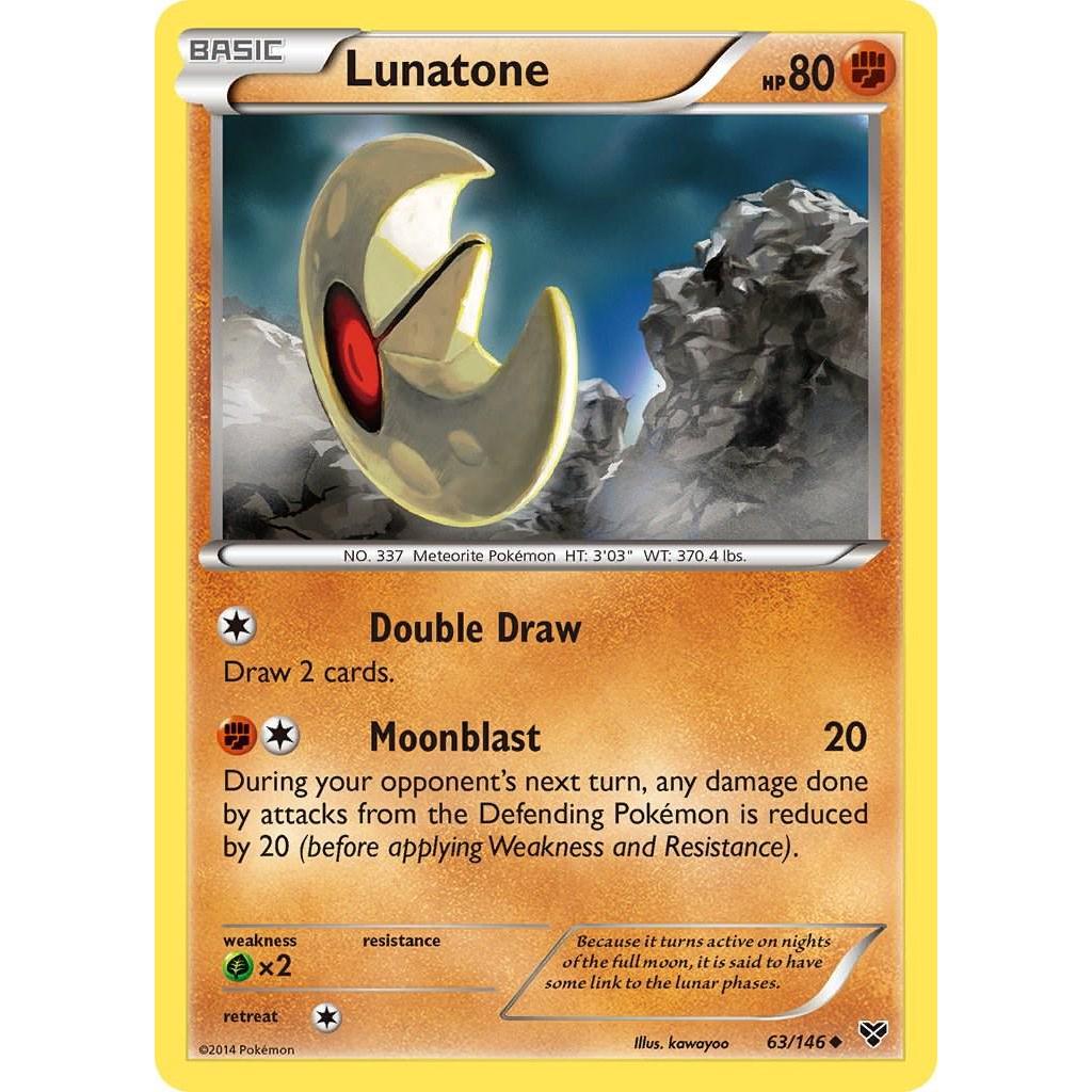 Lunatone 63/146 - XY (Engelsk / Near Mint)