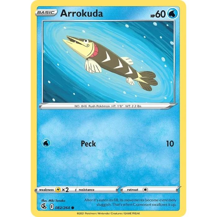 Arrokuda - Fusion Strike (Common) [FST-82] English / Near Mint / Normal