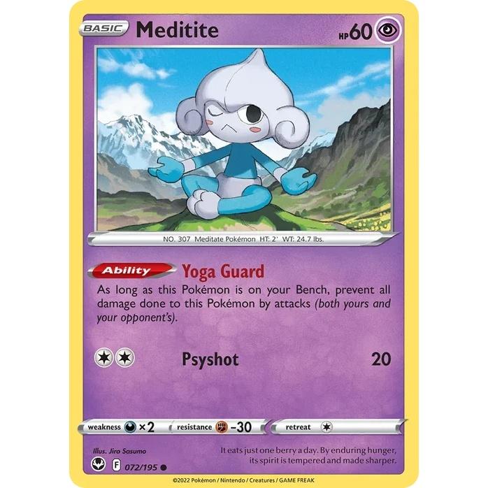 Meditite - Silver Tempest (Common) [SIT-72] English / Near Mint / Normal