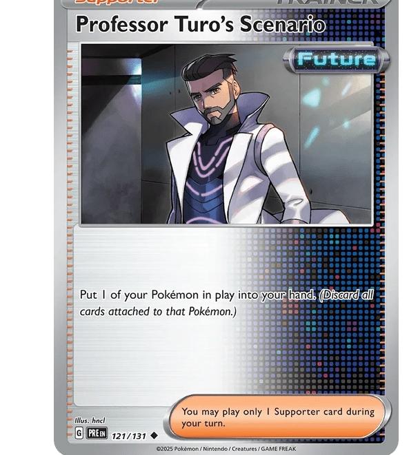 Professor Turo's Scenario - Prismatic Evolutions (Uncommon) [PRE-121] English / Near Mint / Normal