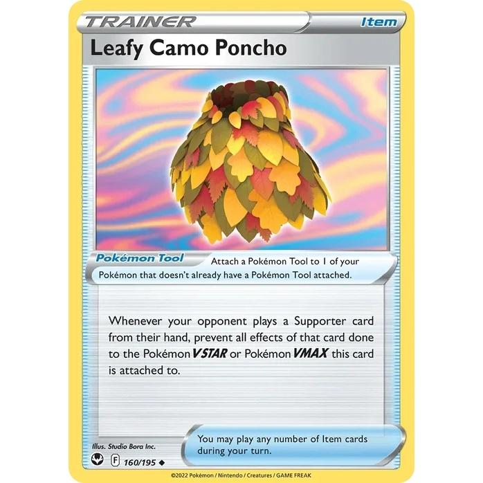 Leafy Camo Poncho - Silver Tempest (Uncommon) [SIT-160] English / Near Mint / Normal