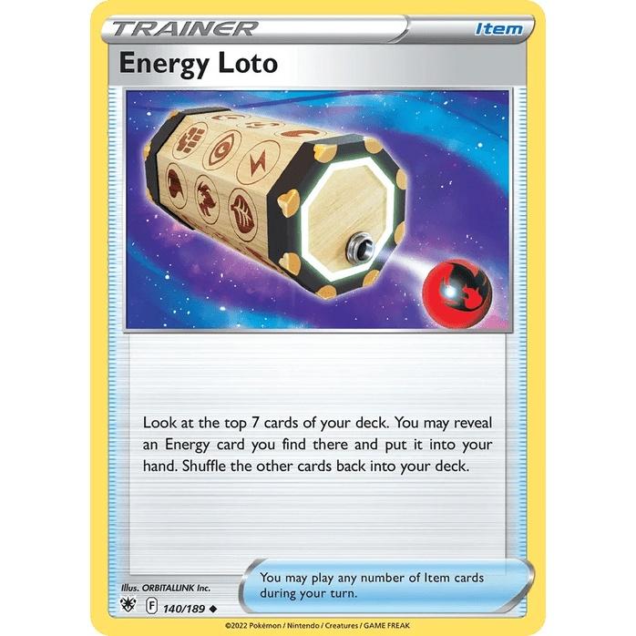 Energy Loto - Astral Radiance (Uncommon) [ASR-140] English / Near Mint / Normal