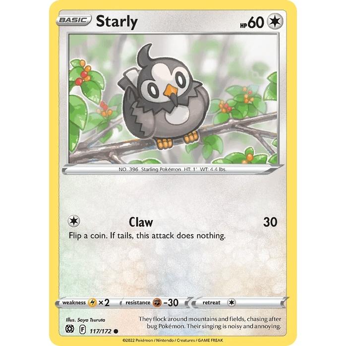 Starly 117/172 - Brilliant Stars (Engelsk / Near Mint)