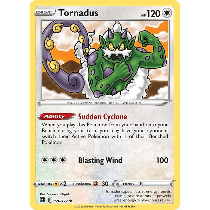 Tornadus 126/172 - Brilliant Stars (Engelsk / Near Mint)
