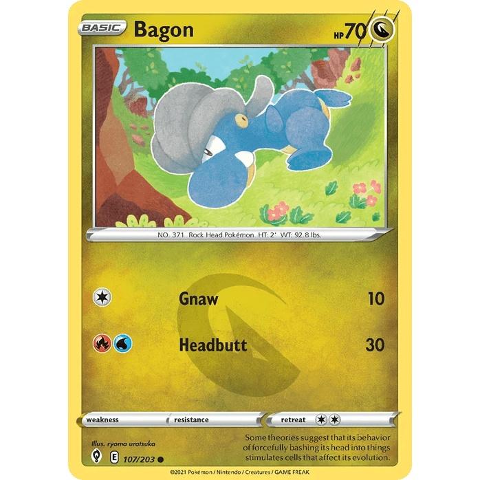 Bagon - Evolving Skies (Common) [EVS-107] English / Near Mint / Normal