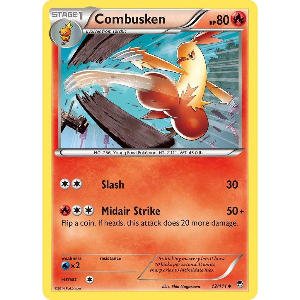 Combusken 13/111 - Furious Fists (Engelsk / Near Mint)
