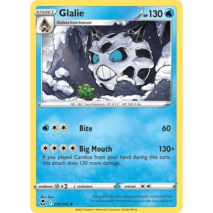 Glalie - Silver Tempest (Uncommon) [SIT-42] English / Near Mint / Normal