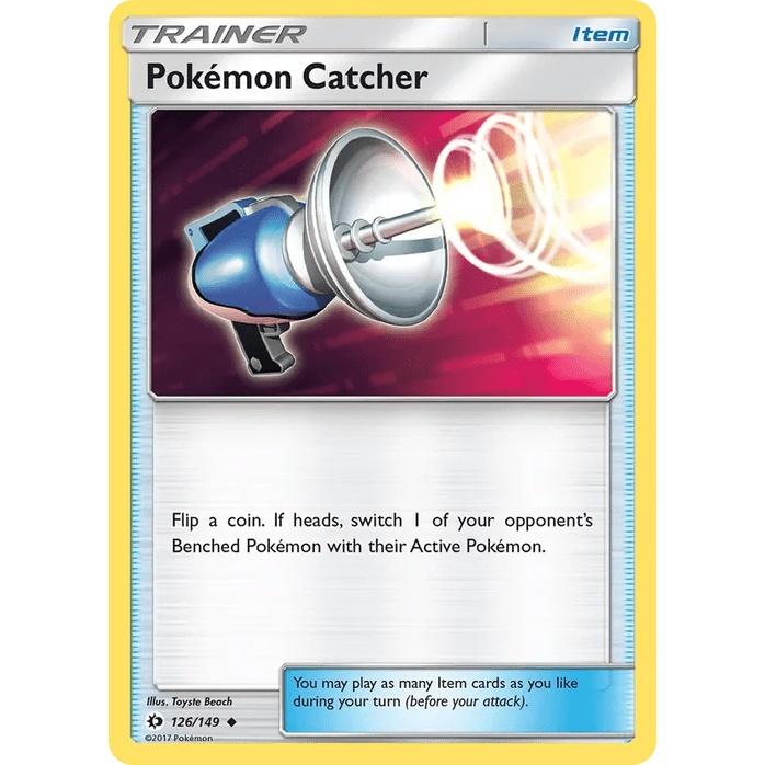 Pokémon Catcher 126/149 - Sun & Moon Base Set (Engelsk / Near Mint)