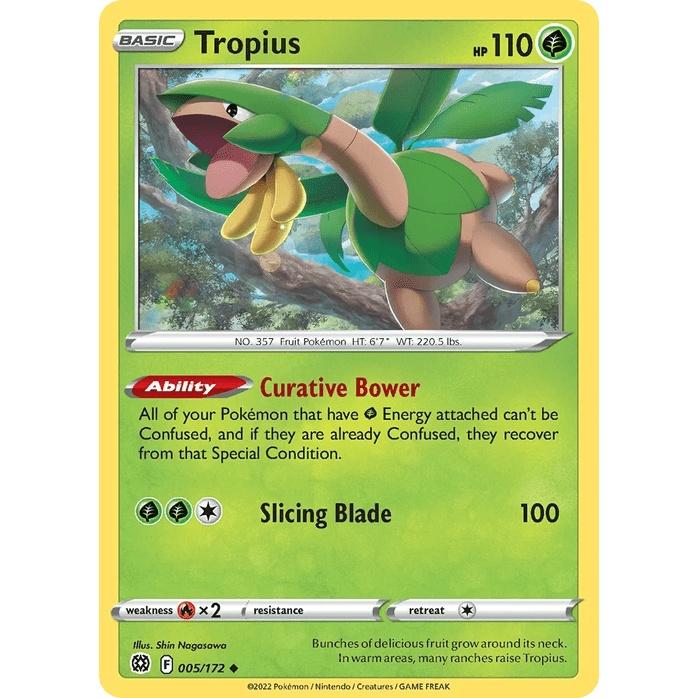 Tropius 5/172 - Brilliant Stars (Engelsk / Near Mint)