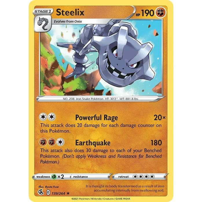 Steelix - Fusion Strike (Holo Rare) [FST-139] English / Near Mint / Normal
